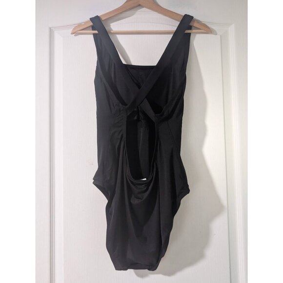NWT Andie Swim | The Tulum One Piece in Flat Black (XXL) - Picture 3 of 16